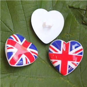 Flag Button - Union Jack